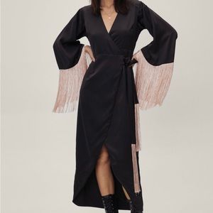 Nasty Gal wrap dress
